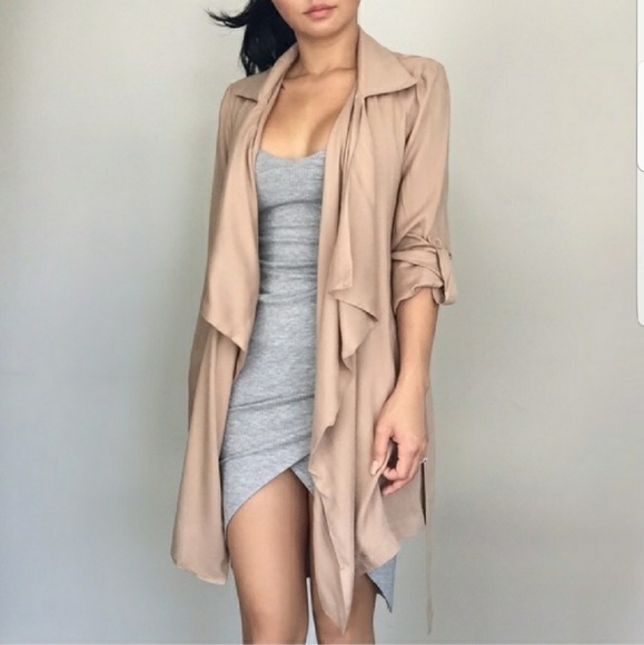 Tanner Nude Trench - Picture 4 of 5